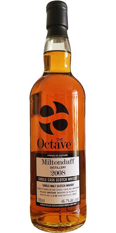 Miltonduff 2008 DT The Octave
