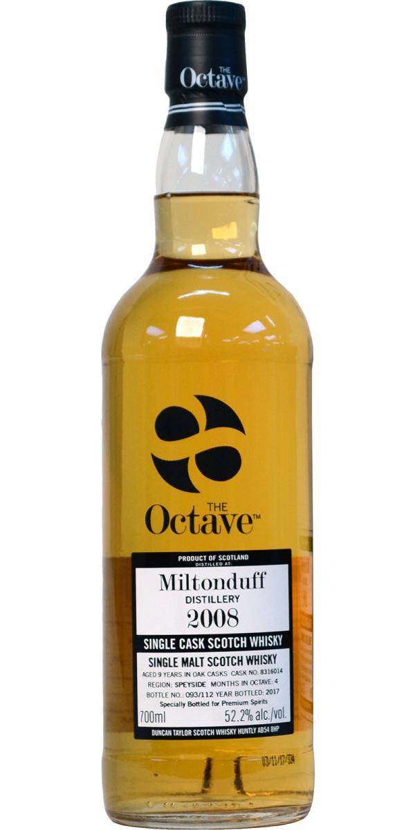Miltonduff 2008 DT The Octave