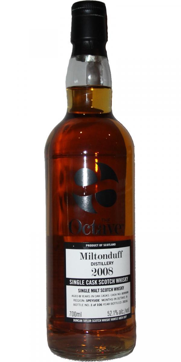 Miltonduff 2008 DT The Octave