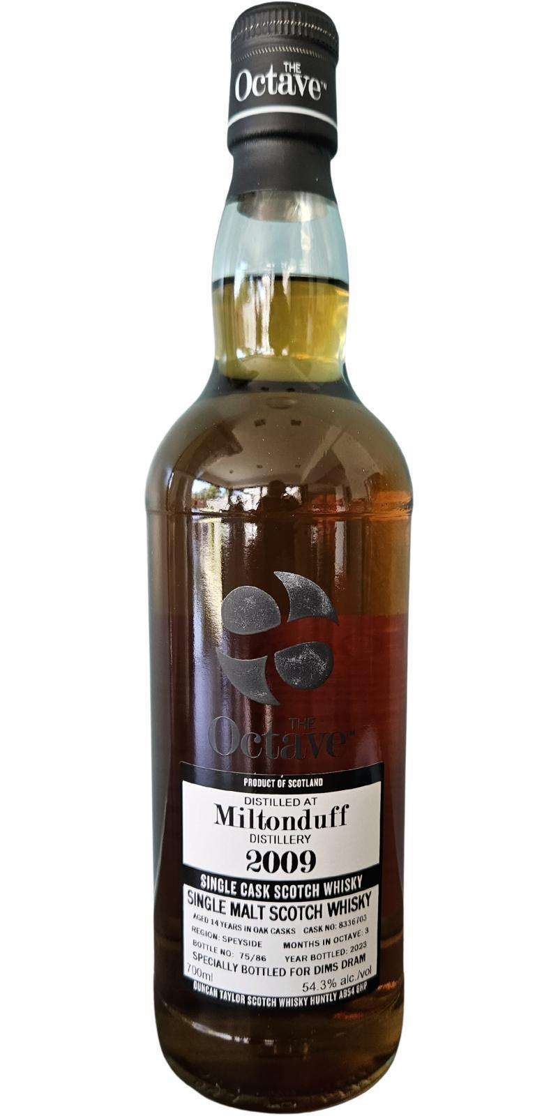 Miltonduff 2009 DT The Octave