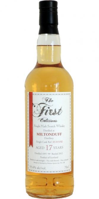 Miltonduff 1995 ED The First Editions