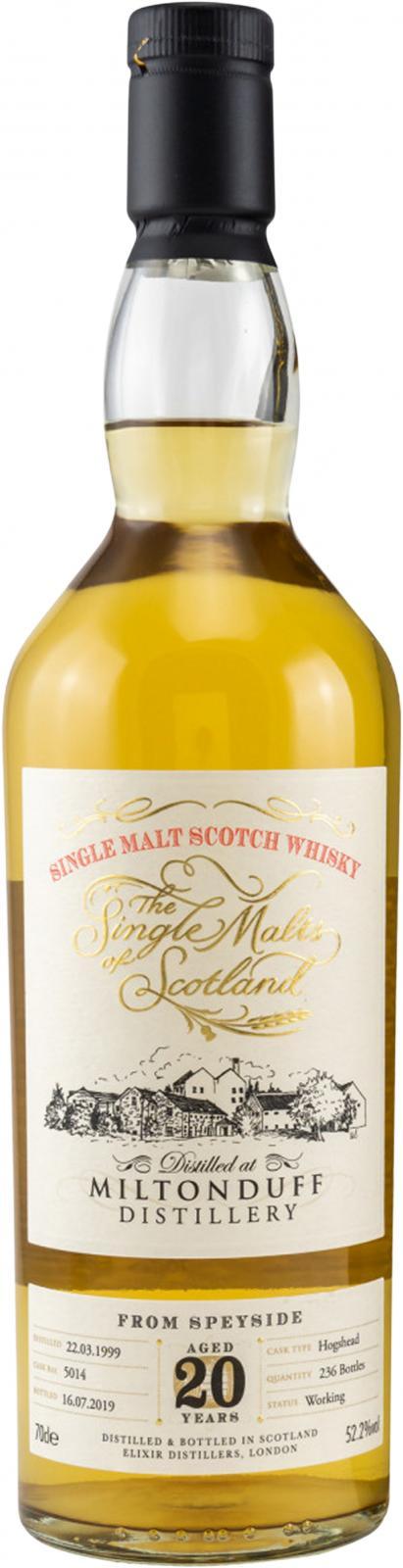 Miltonduff 1999 ElD The Single Malts of Scotland