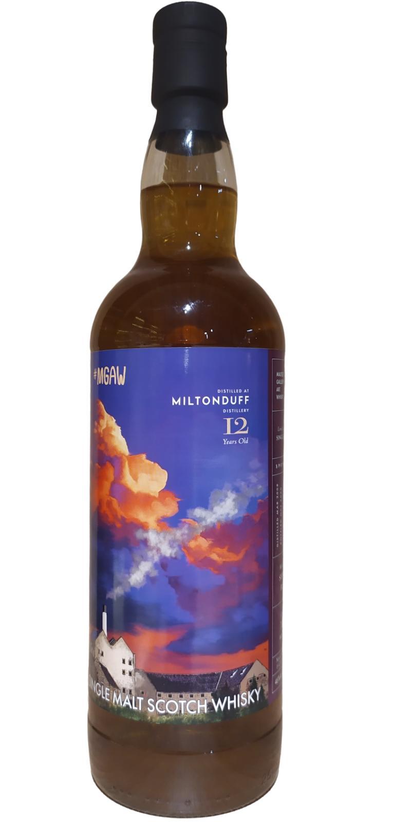 Miltonduff 2008 GCWL Maltsev Gallery Art Series Single Malt