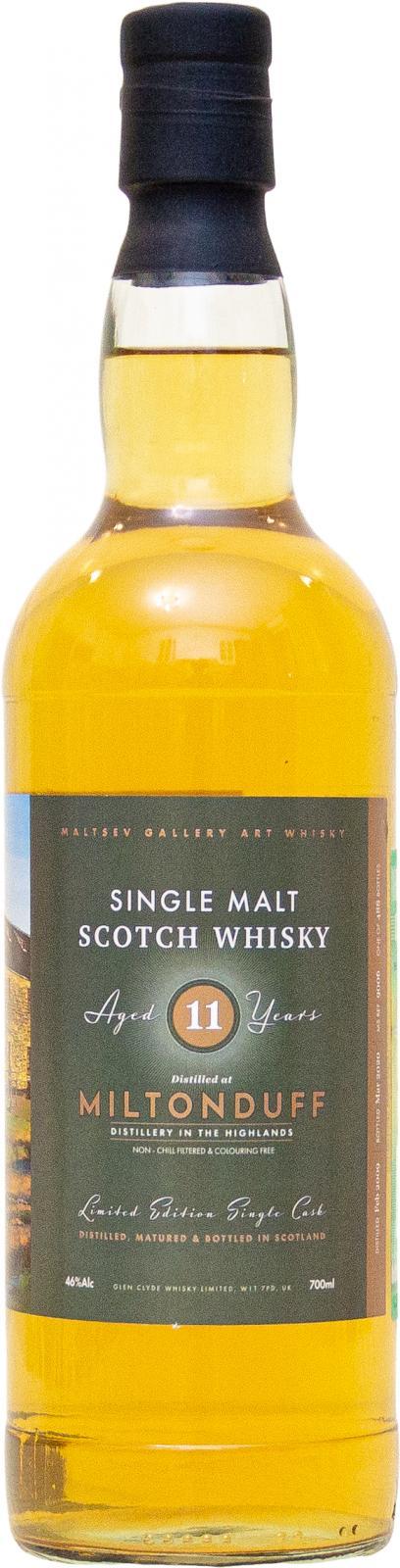 Miltonduff 2009 GCWL Maltsev Gallery Art Series Single Malt