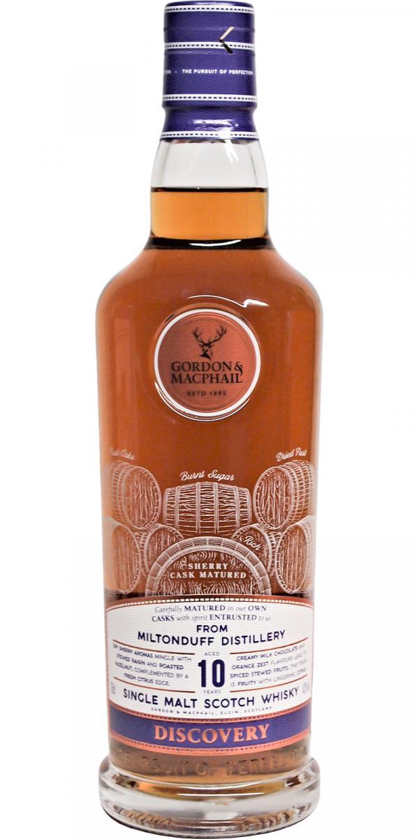 Miltonduff 10-year-old GM Discovery