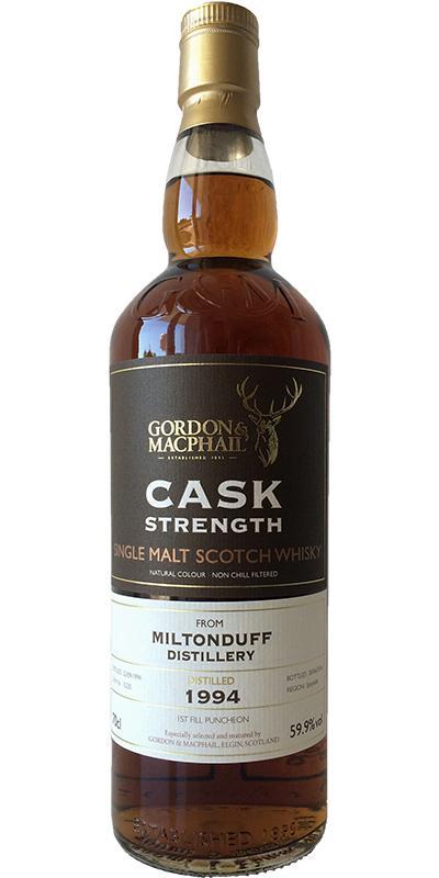 Miltonduff 1994 GM Cask Strength
