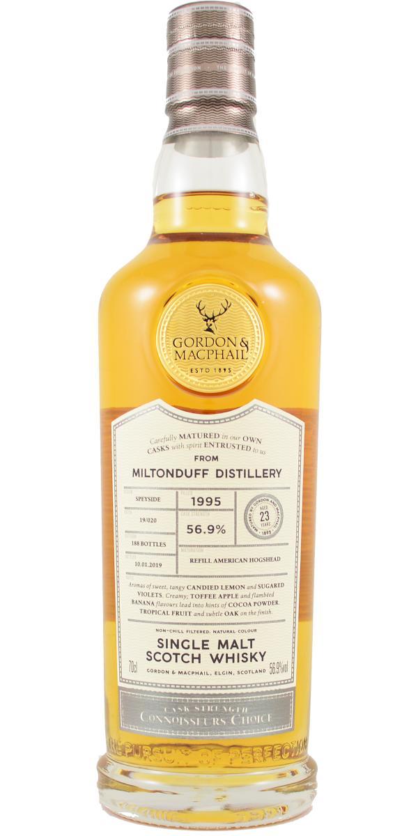 Miltonduff 1995 GM Connoisseurs Choice - Cask Strength