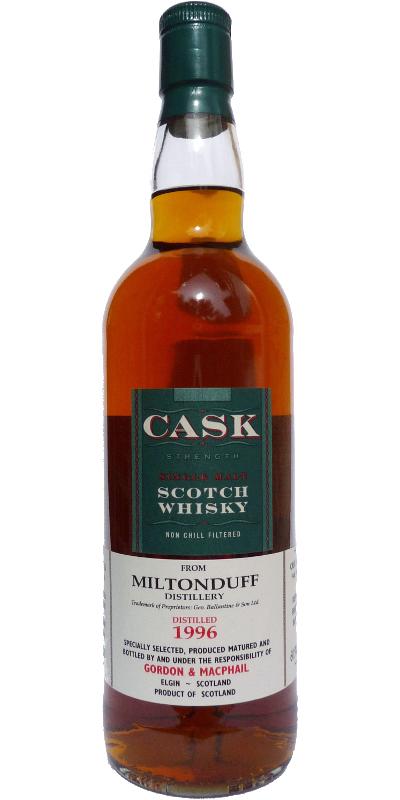 Miltonduff 1996 GM Cask Strength
