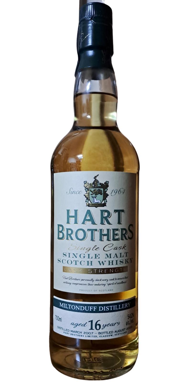 Miltonduff 2007 HB Single Cask - Cask Strength