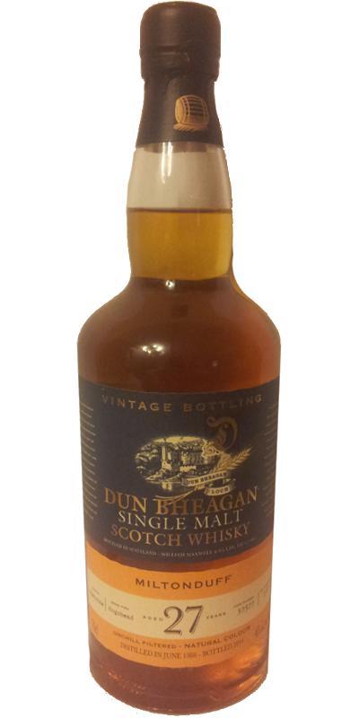 Miltonduff 1986 IM Dun Bheagan