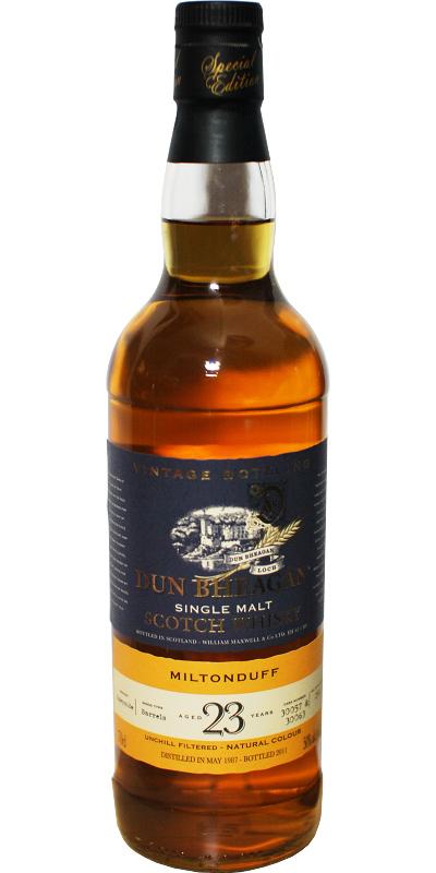 Miltonduff 1987 IM Dun Bheagan