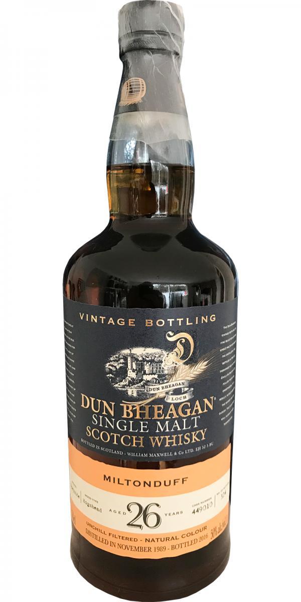 Miltonduff 1989 IM Dun Bheagan