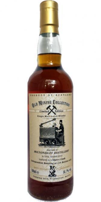 Miltonduff 1992 JW Old Mining Collection