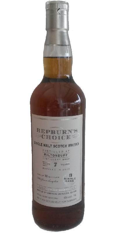 Miltonduff 2007 LsD Hepburn's Choice