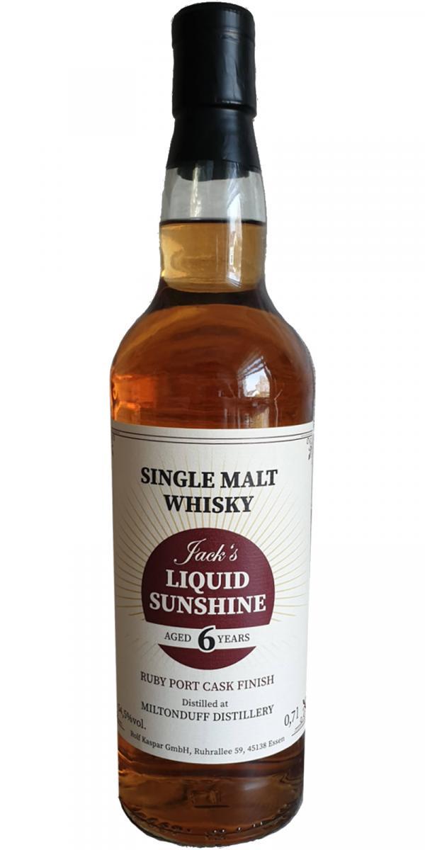 Miltonduff 06-year-old RK Jack's Liquid Sunshine