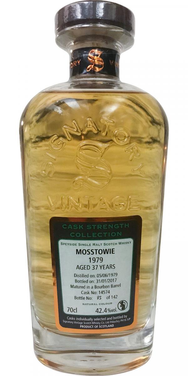 Mosstowie 1979 SV Cask Strength Collection