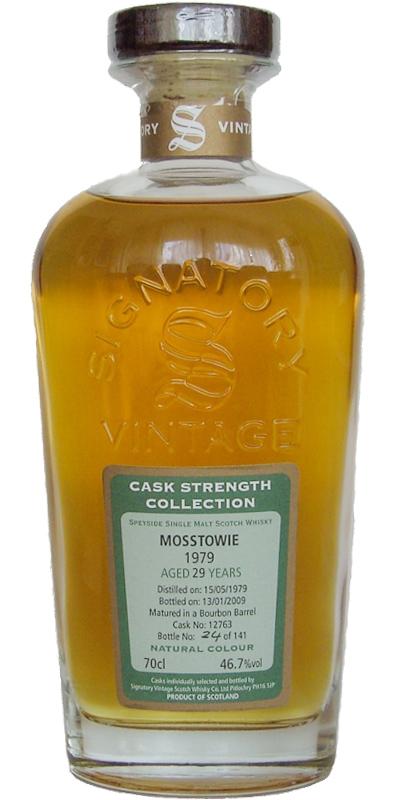 Mosstowie 1979 SV Cask Strength Collection