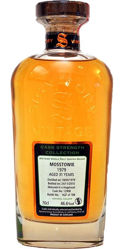 Mosstowie 1979 SV Cask Strength Collection