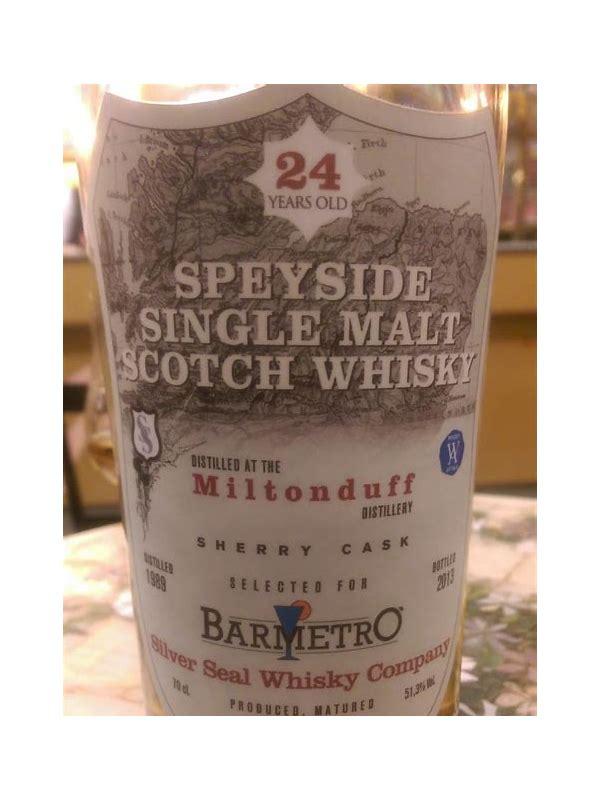 Miltonduff 1989 SS Special Bottling