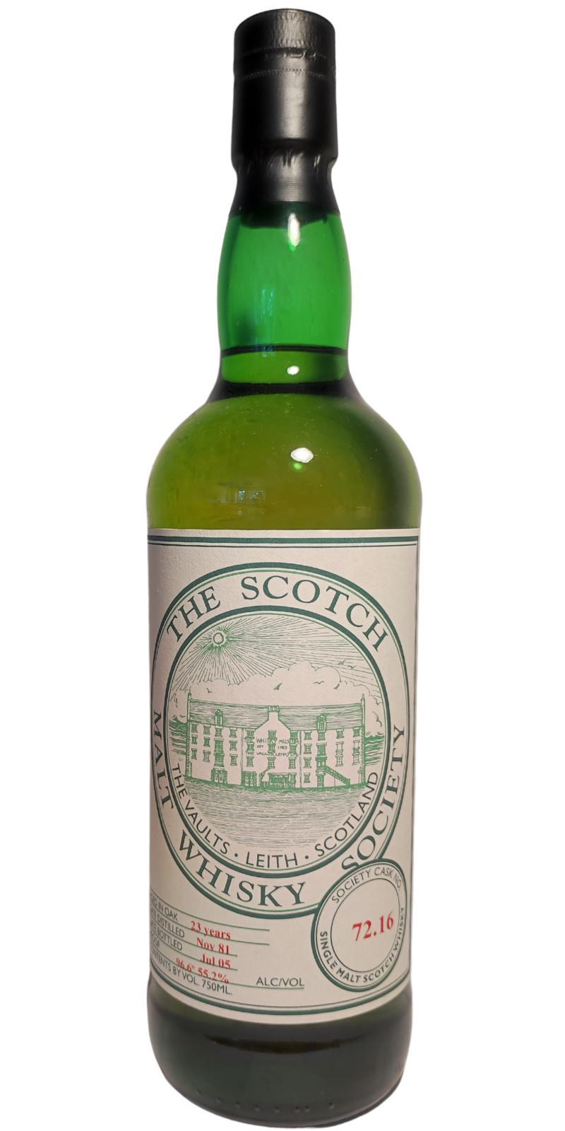Miltonduff 1981 SMWS 72.16 Sensual and Fecund