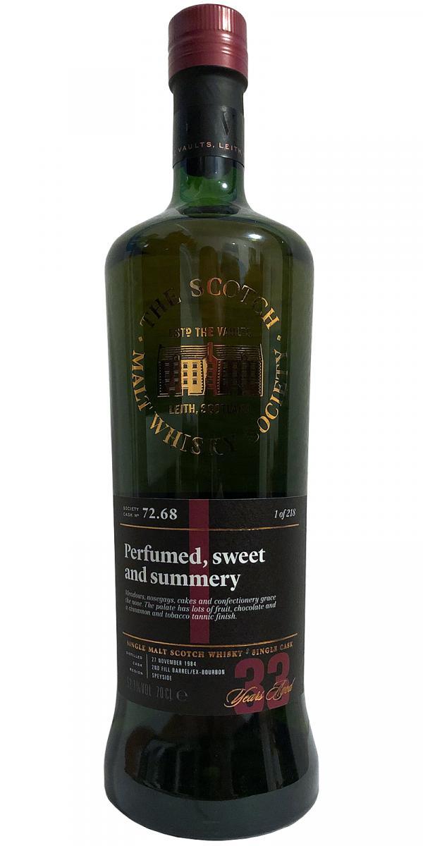 Miltonduff 1984 SMWS 72.68 Perfumed, sweet and summery