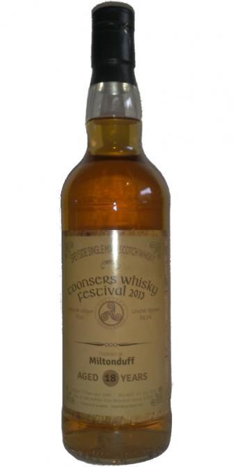 Miltonduff 1995 UD Toonsers Whisky Festival 2013