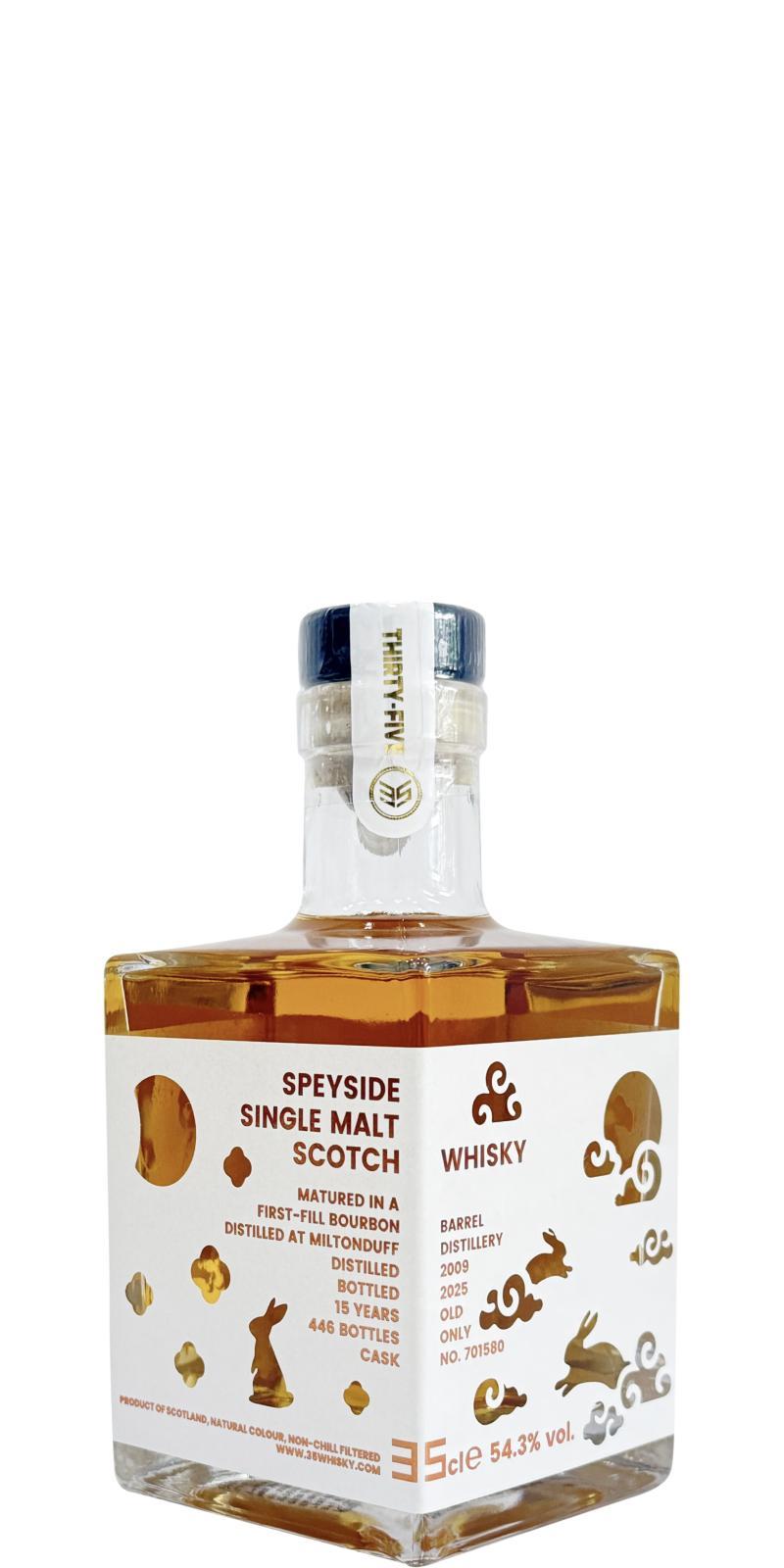 Miltonduff 2009 UD Thirty-Five