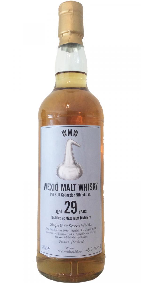 Miltonduff 1980 WMW Pot Still Collection 5th Edition