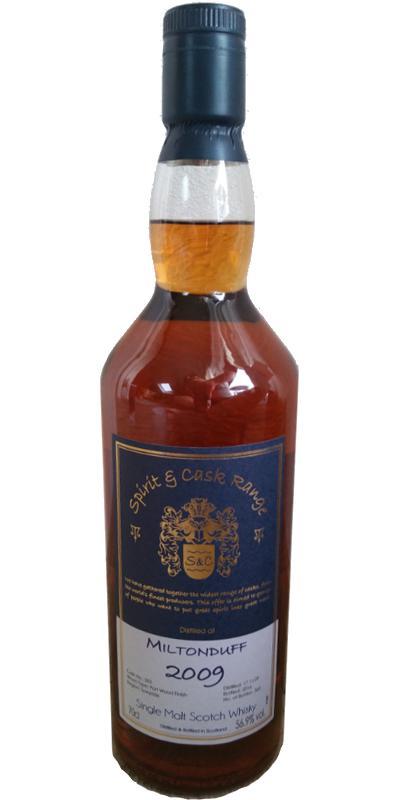 Miltonduff 2009 Wx Spirit & Cask Range