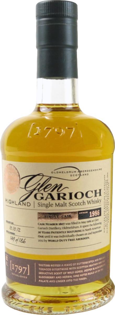 Glen Garioch 1986 Single Cask