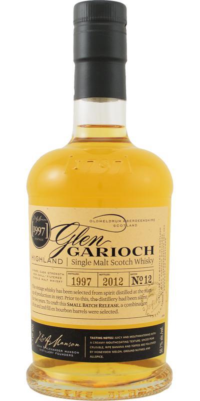 Glen Garioch 1997 Vintage Batch 12