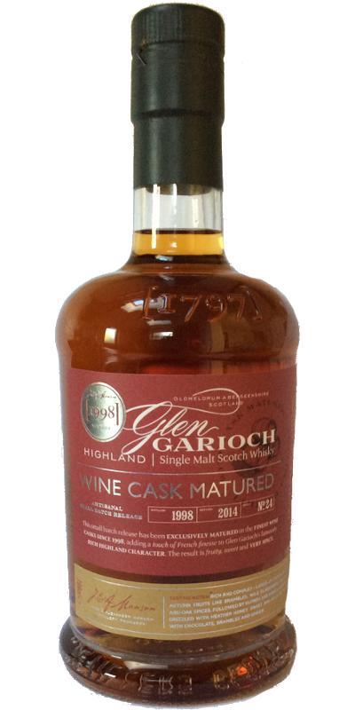Glen Garioch 1998 Wine Cask Matured