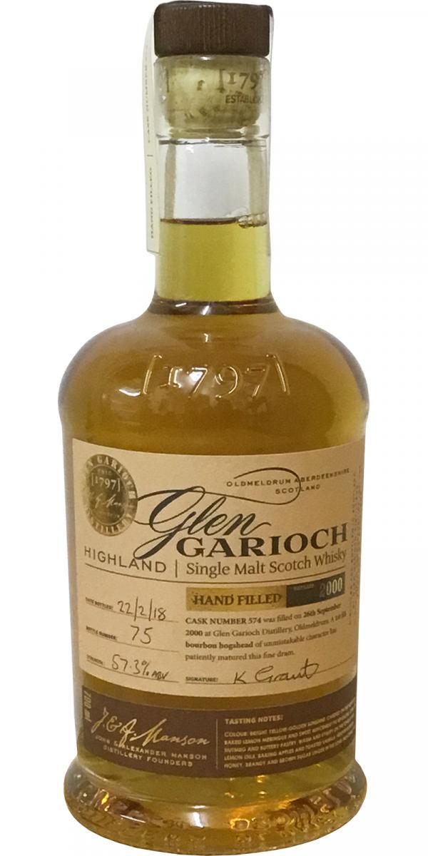 Glen Garioch 2000 Hand filled at the distillery