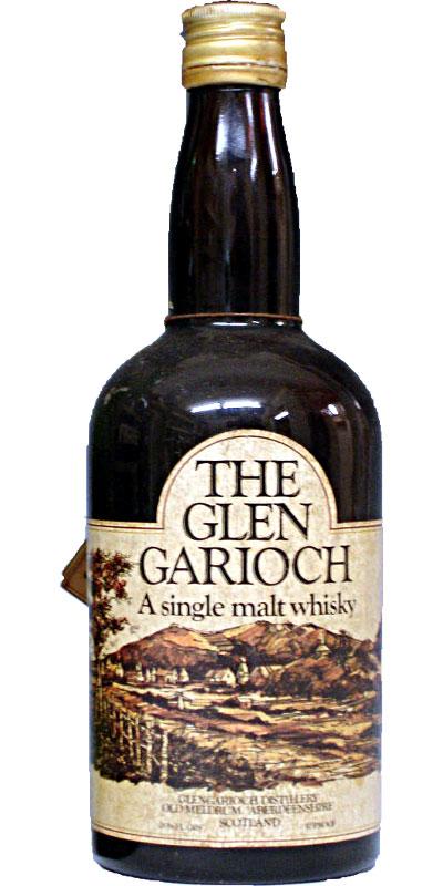 Glen Garioch A single malt whisky Brown Dumpy Bottle
