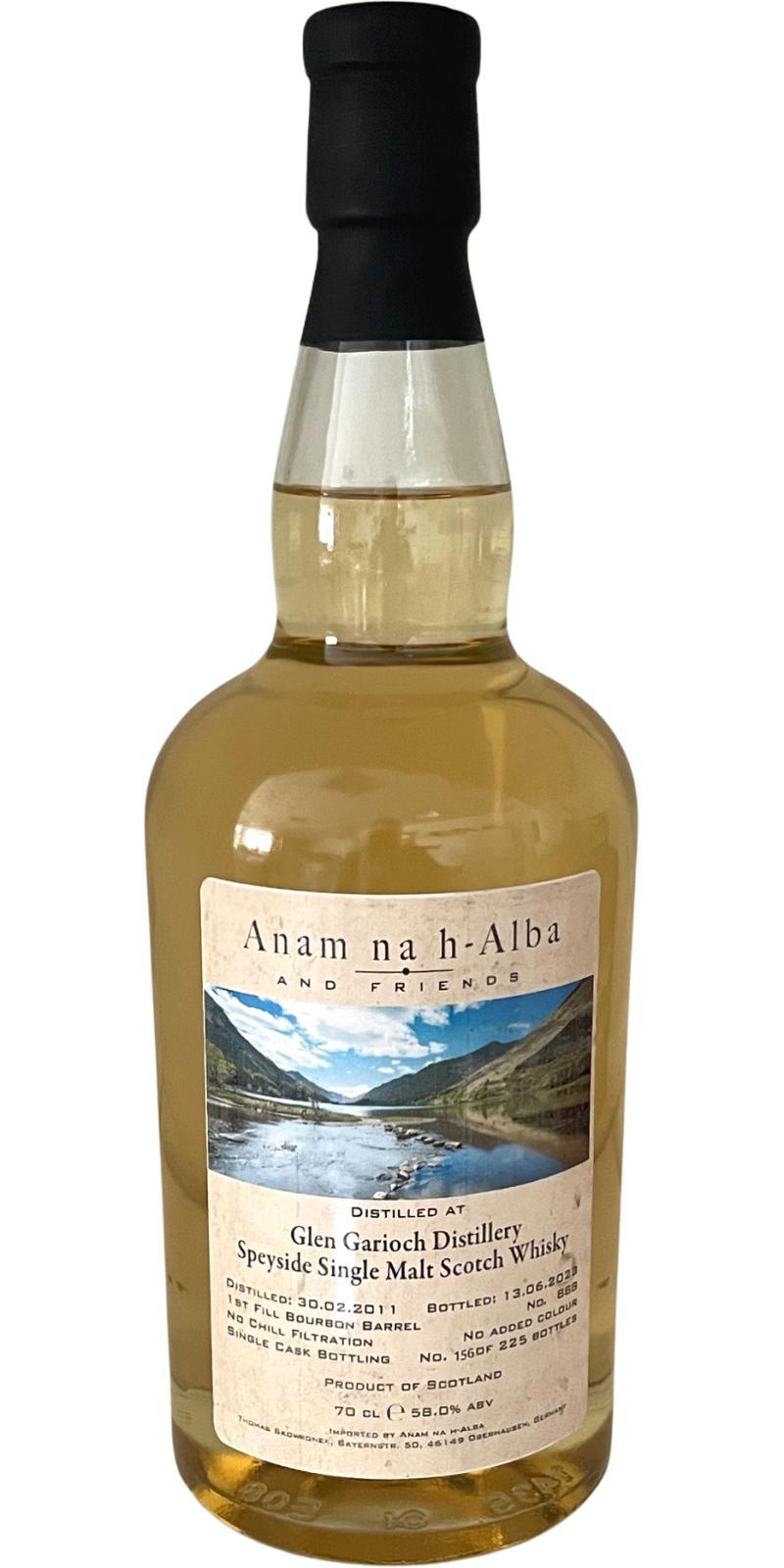 Glen Garioch 2011 ANHA Anam na h-Alba and Friends