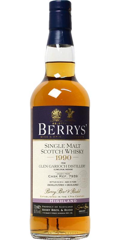 Glen Garioch 1990 BR Berrys'