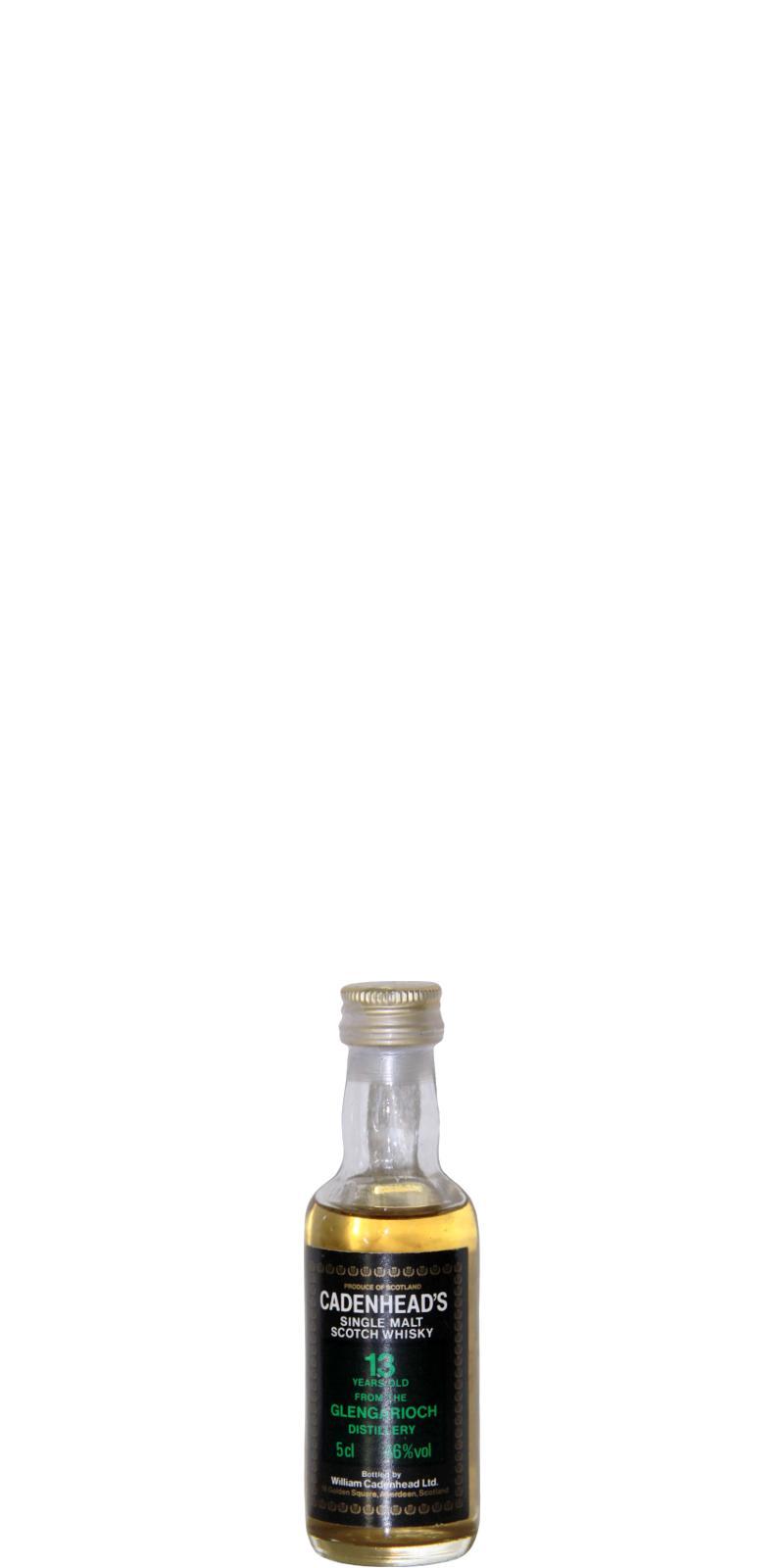 Glen Garioch 13-year-old CA Black Label - Miniature