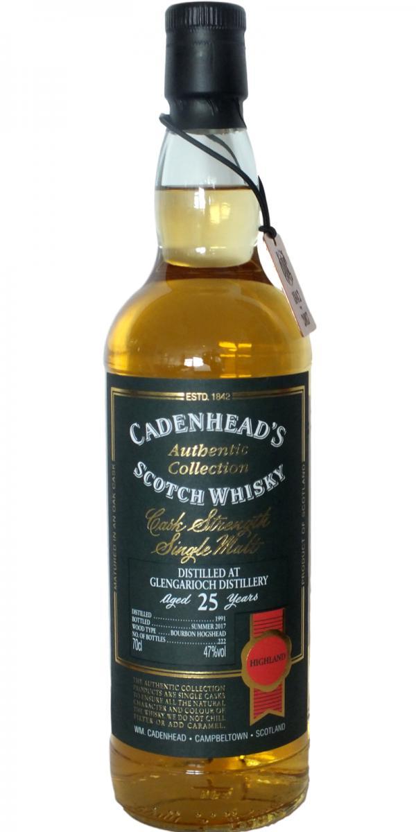 Glen Garioch 1991 CA Authentic Collection