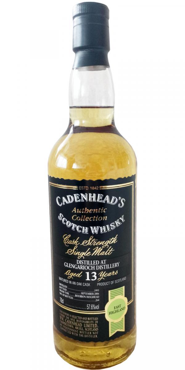 Glen Garioch 1993 CA Authentic Collection