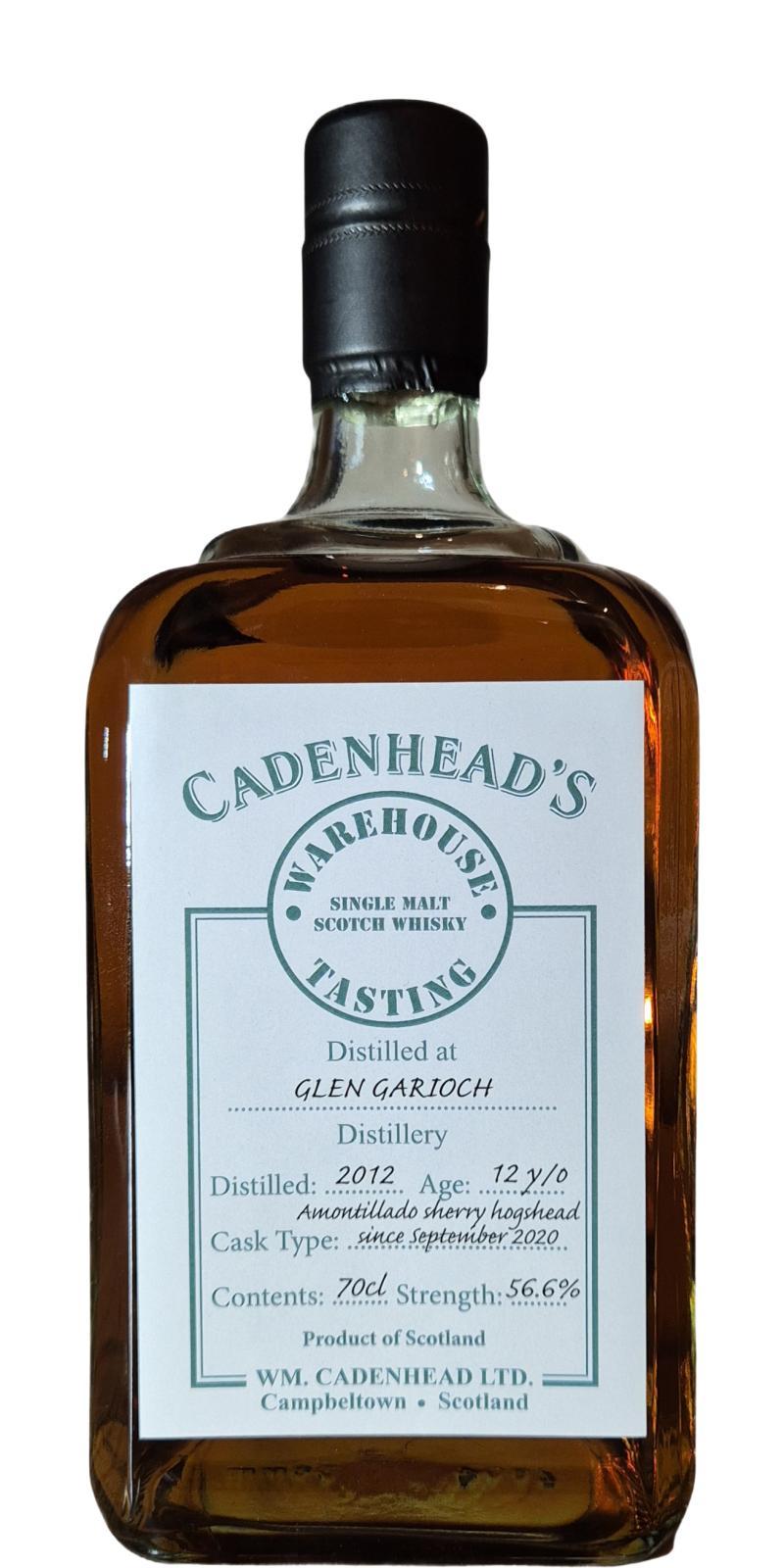 Glen Garioch 2012 CA Warehouse Tasting