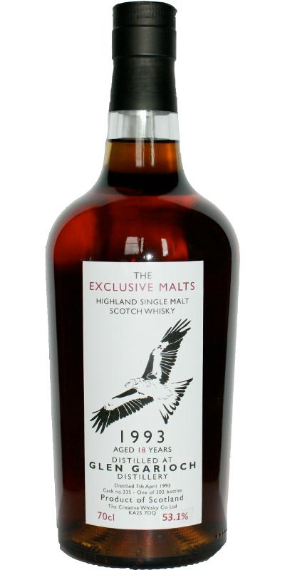 Glen Garioch 1993 CWC The Exclusive Malts