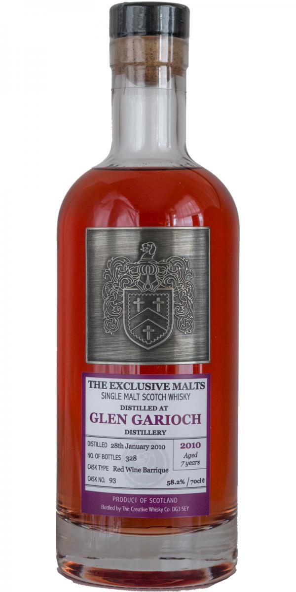 Glen Garioch 2010 CWC The Exclusive Malts