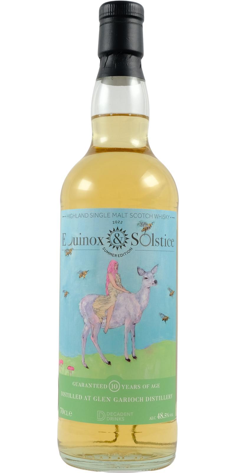 Glen Garioch 10-year-old DeDr Equinox & Solstice Summer Edition