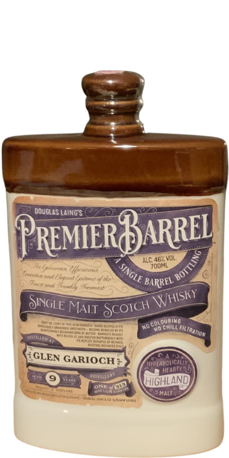 Glen Garioch 09-year-old DL Premier Barrel