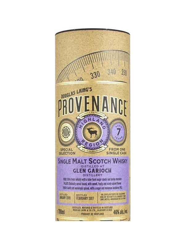Glen Garioch 2010 DL Provenance
