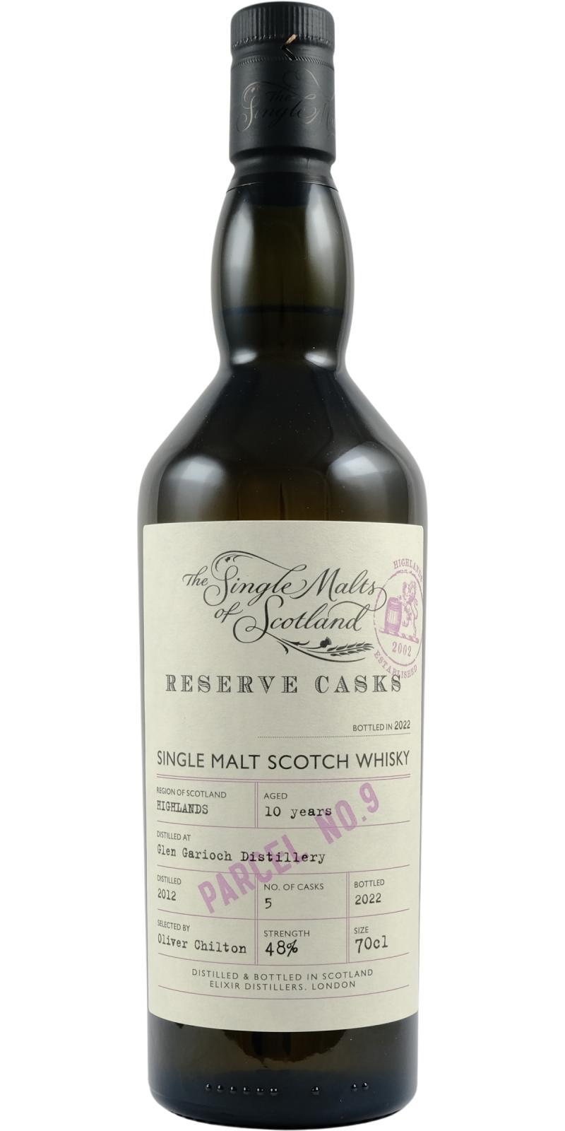 Glen Garioch 2012 ElD The Single Malts of Scotland - Reserve Casks