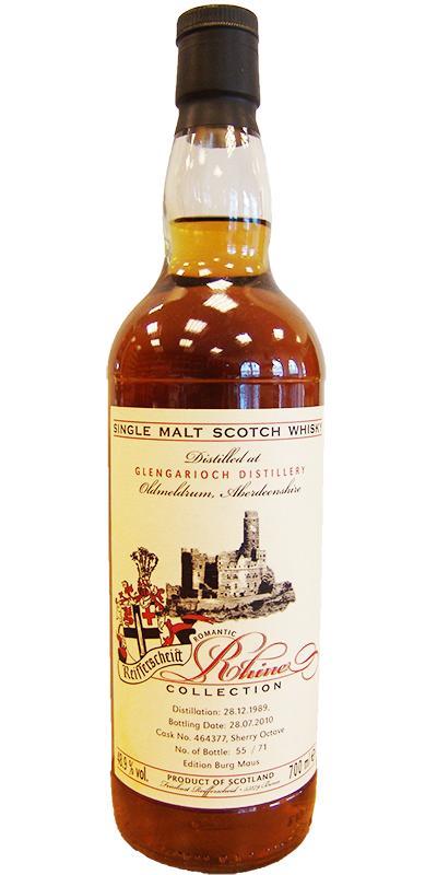 Glen Garioch 1989 FR Romantic Rhine Collection - Edition Burg Maus