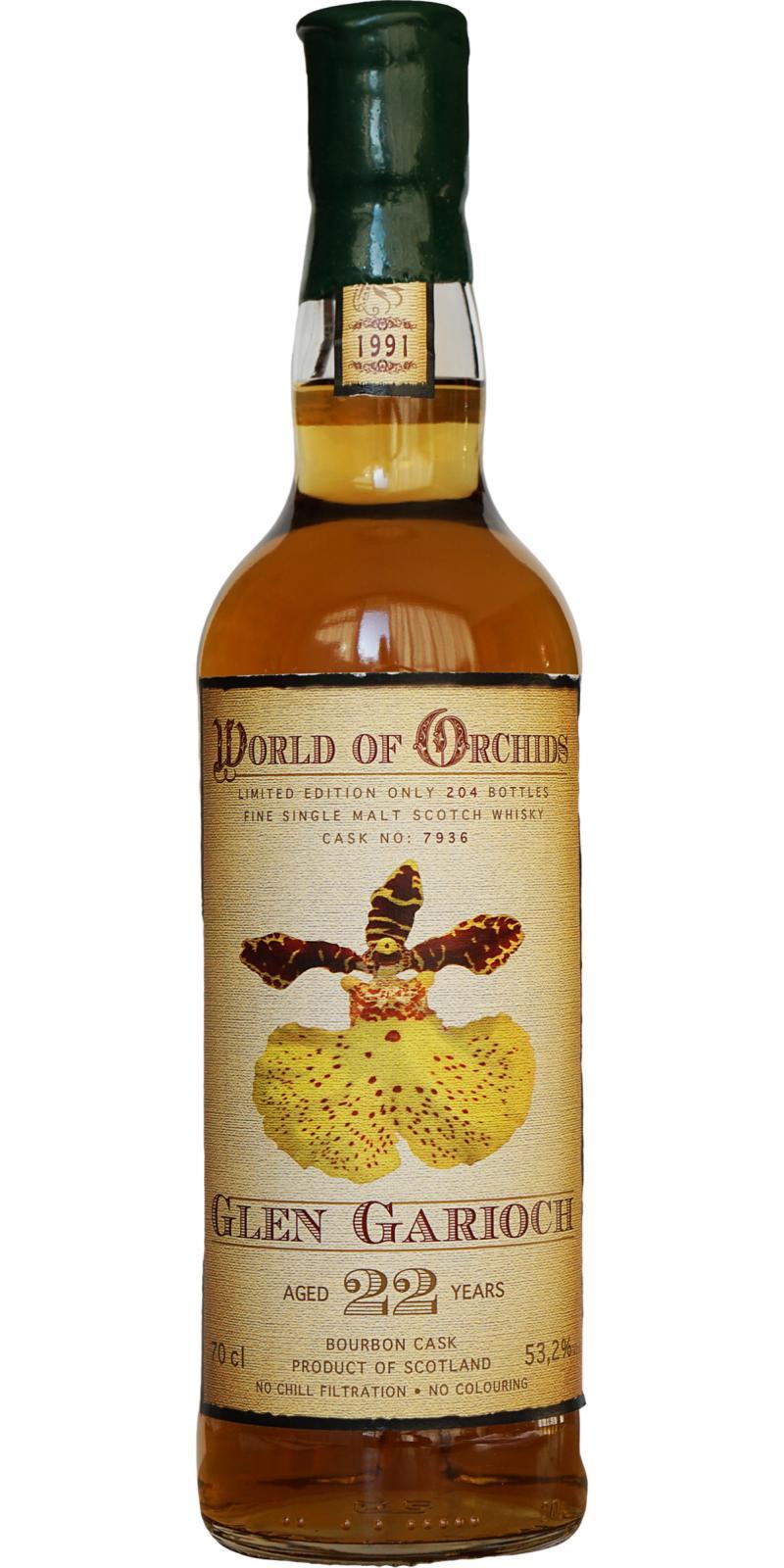 Glen Garioch 1991 JW World of Orchids