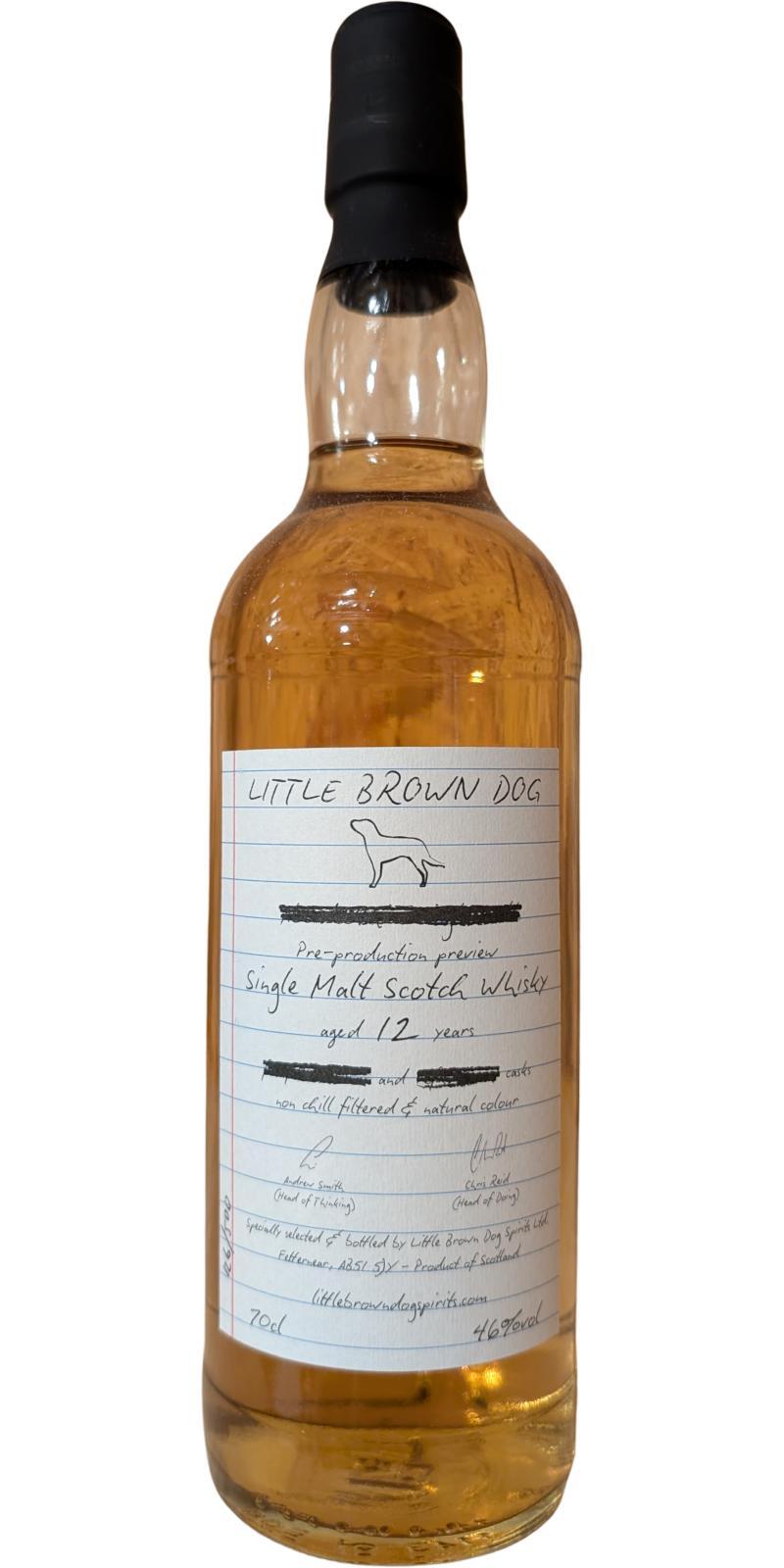 Glen Garioch 12-year-old LBDS Pre-production Preview