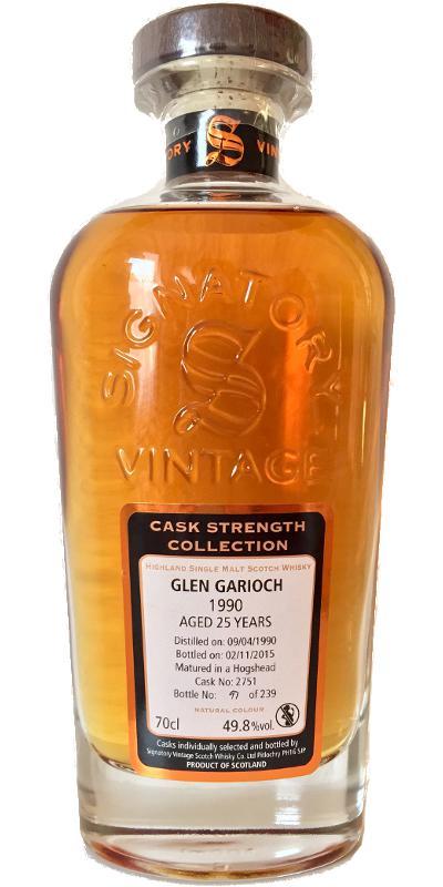Glen Garioch 1990 SV Cask Strength Collection